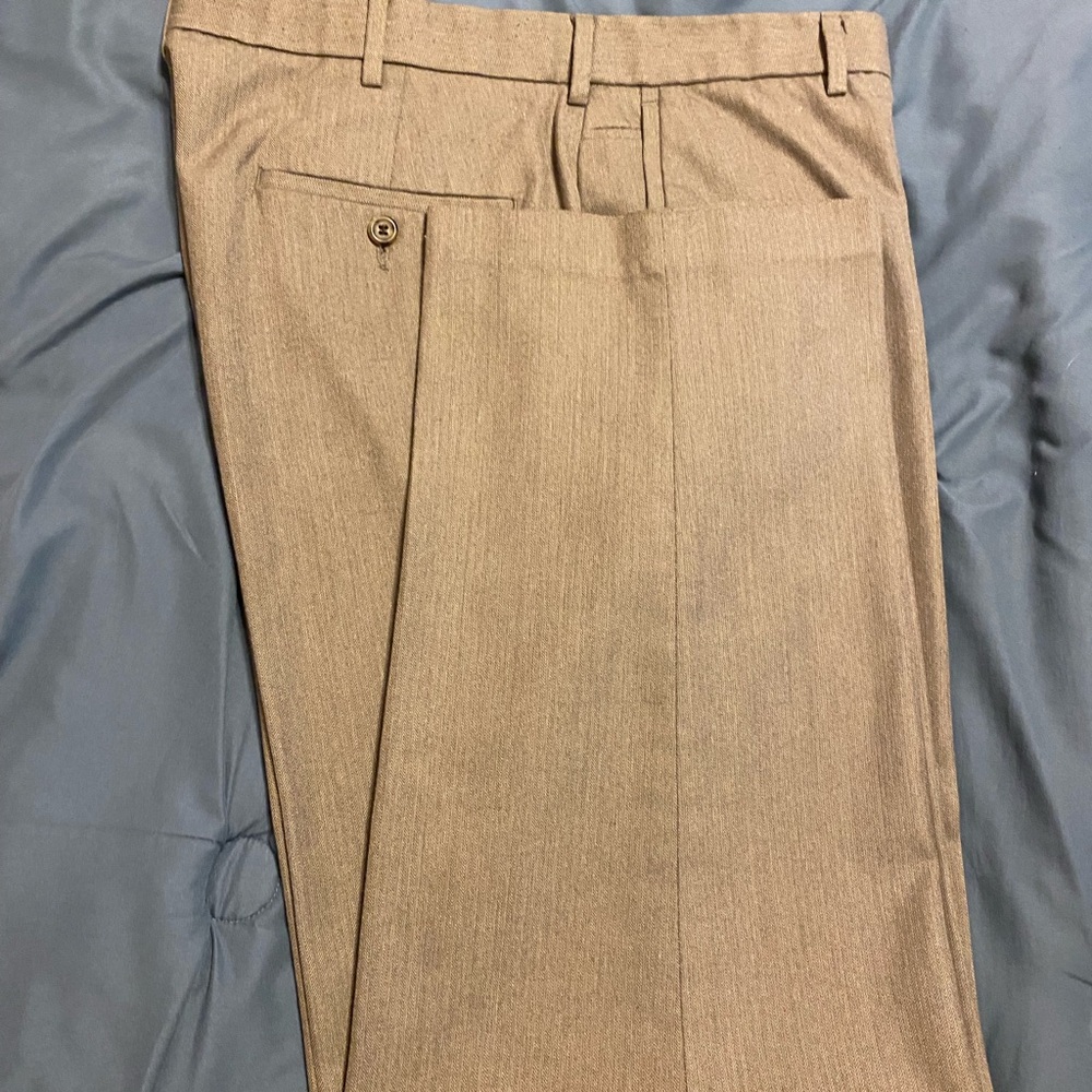 Dockers Premium Tan Relaxed Fit Trousers